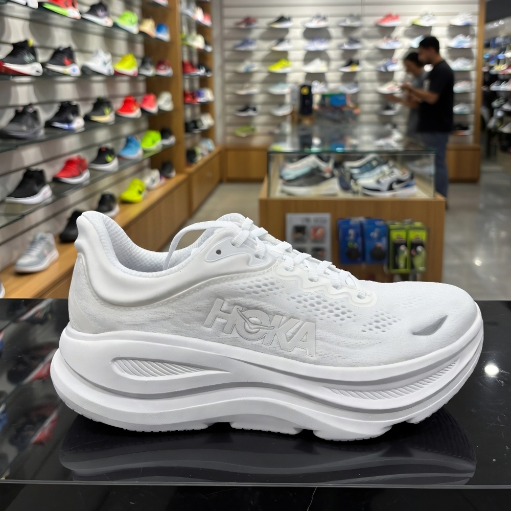Hoka Bondi One One 9 Triple White 🤍 Women Sneakers HOKA Width B